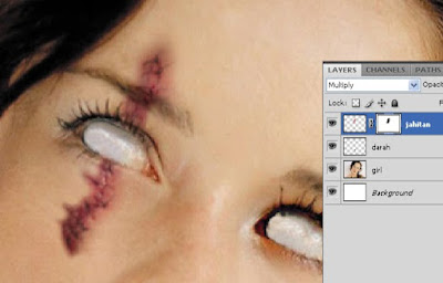 TUTORIAL :Bikin Karakter HOROR dengan Photoshop