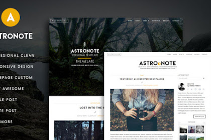 Astronote Summation Blogger Templates