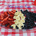 Patriotic fruit picnic