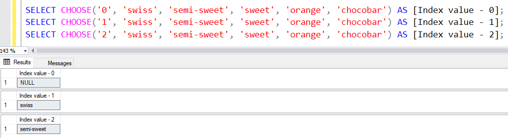 Choose Function SQL Server 3