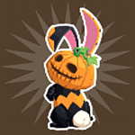 Pumpkin Bunny - Tunnel Town