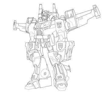 #11 Transformers Coloring Page