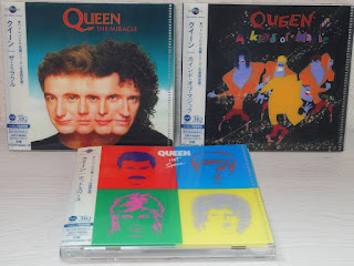 QUEEN　Hot Space, A Kind of Magic, The Miracle