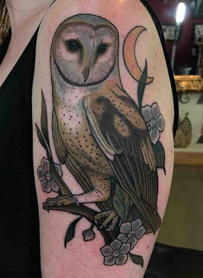 Owl tattoos ideas + design รอยสักรูปนกฮูก