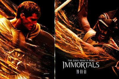 Immortals movie poster starring Freida Pinto 