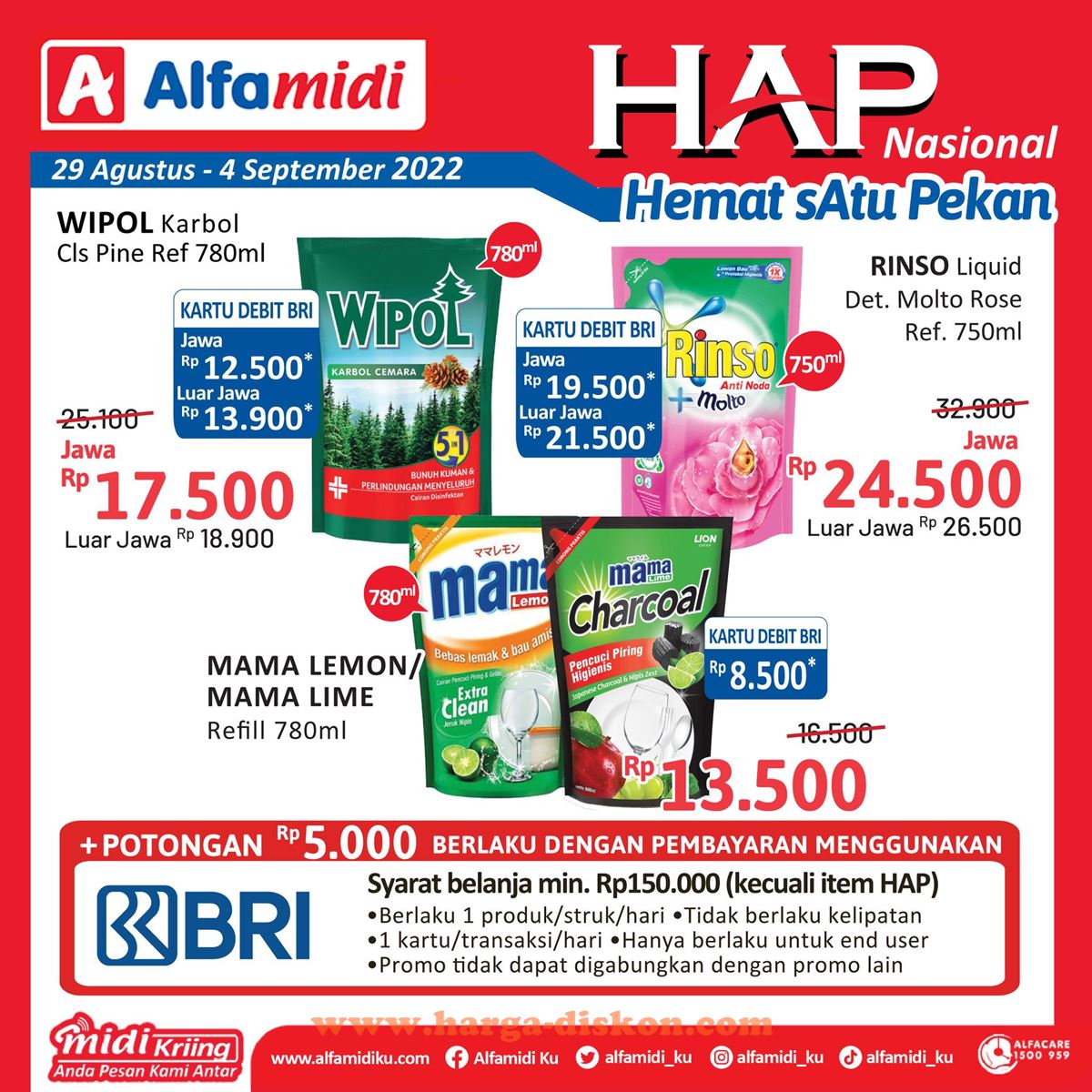 Promo ALFAMIDI Hemat Satu Pekan 29 Agustus - 4 September 2022