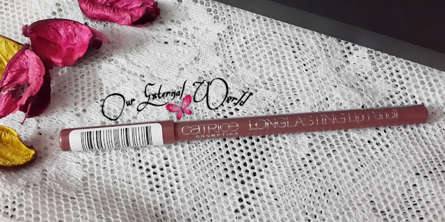 Catrice Longlasting Lip Pencil  #020 Hey Macadamia Ahey! - Review, Swatch, brown lip liner, lip base, Indian beauty blog