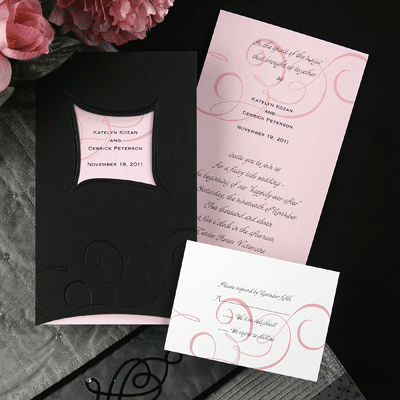 The Purple Mermaid features the finest wedding invitations on the market