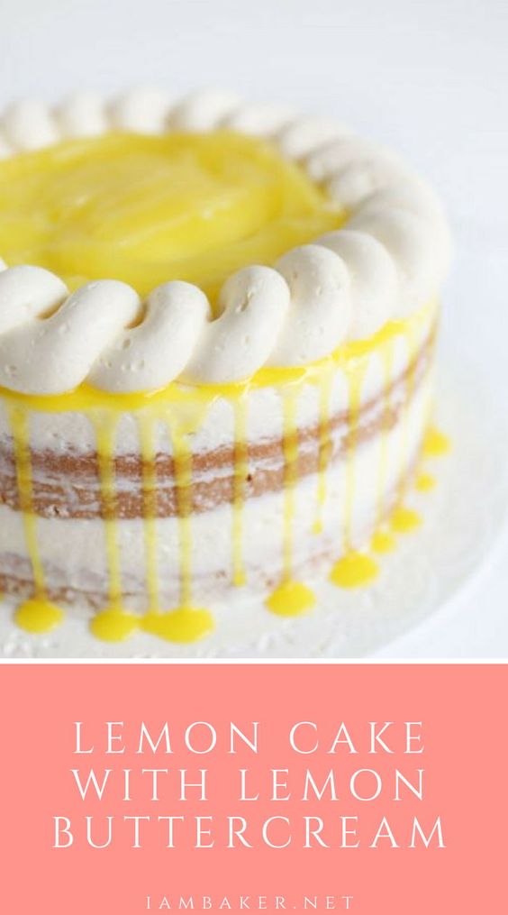 The lemon curd takes about 4 hours to set so you will want to prepare that first. You can also purchase lemon pie filling to use in between the layers of cake. You are only using about 3/4 cup total of curd. Bake cakes in 8-inch pans and cool. I made a little video of me assembling this cake where I did not level them, but you can certainly level your cakes when they are cooled. The lemon curd takes about 4 hours to set so you will want to prepare that first. You can also purchase lemon pie filling to use in between the layers of cake. You are only using about 3/4 cup total of curd. Bake cakes in 8-inch pans and cool. I made a little video of me assembling this cake where I did not level them, but you can certainly level your cakes when they are cooled.