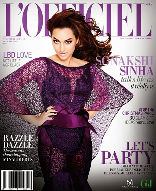 Sonakshi Sinha Photoshoot for L'Officiel