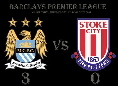Barclays Premier League results Manchester City v Stoke City