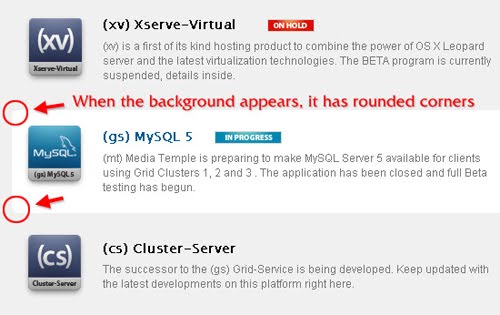 CSS3 Border Radius for Hover States