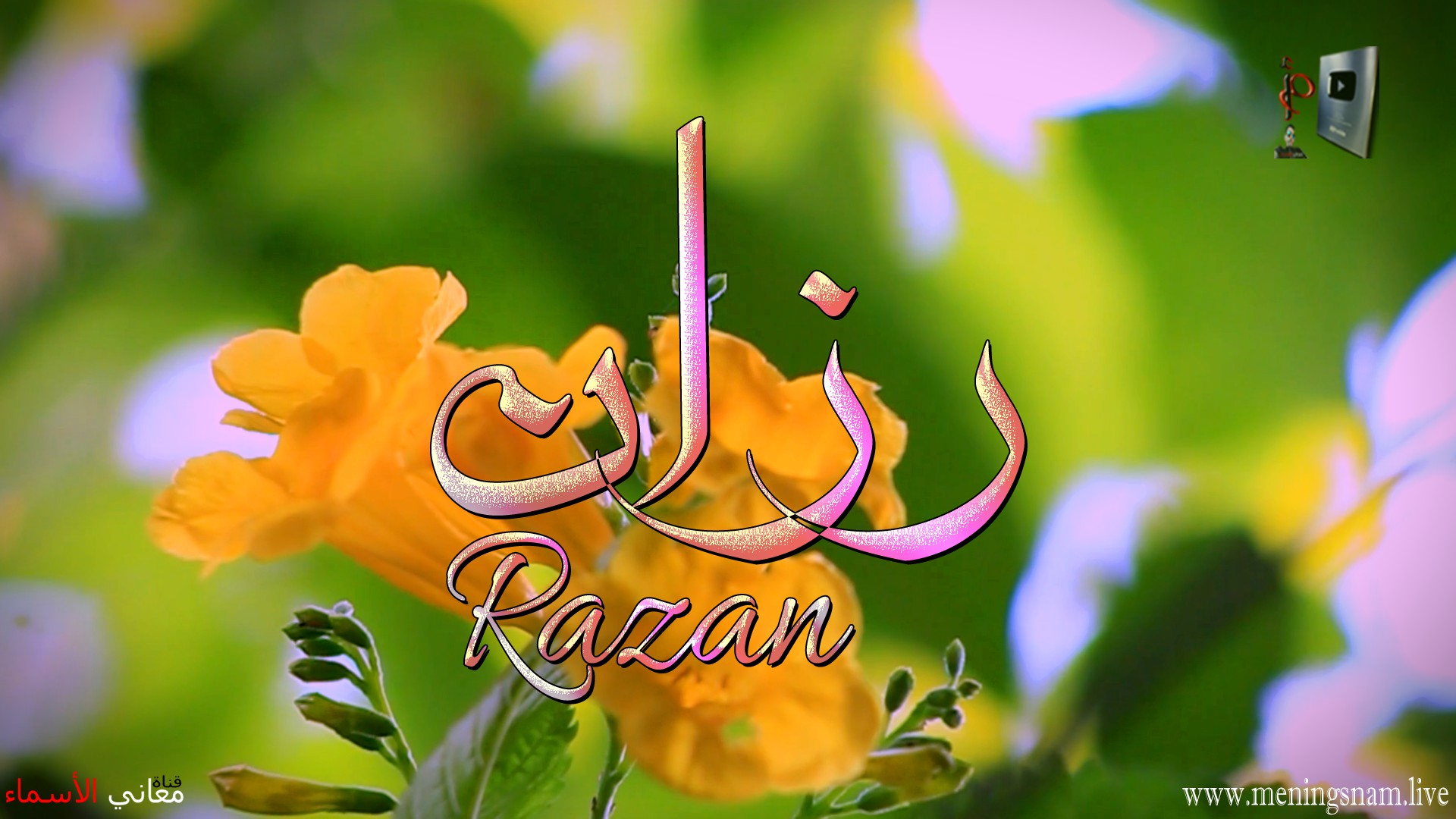 معنى اسم, رزان, وصفات, حاملة, هذا الاسم, Razan,