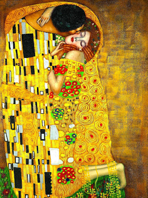 "O Beijo", de Gustave Klimt