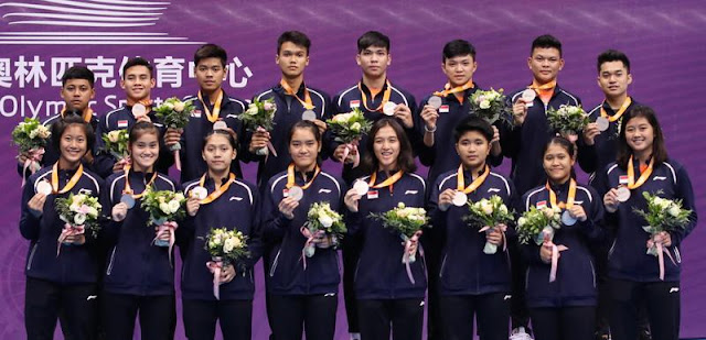 Indonesia Jadi Runner-Up di Kejuaraan Bulu Tangkis Beregu Asia Junior 2019