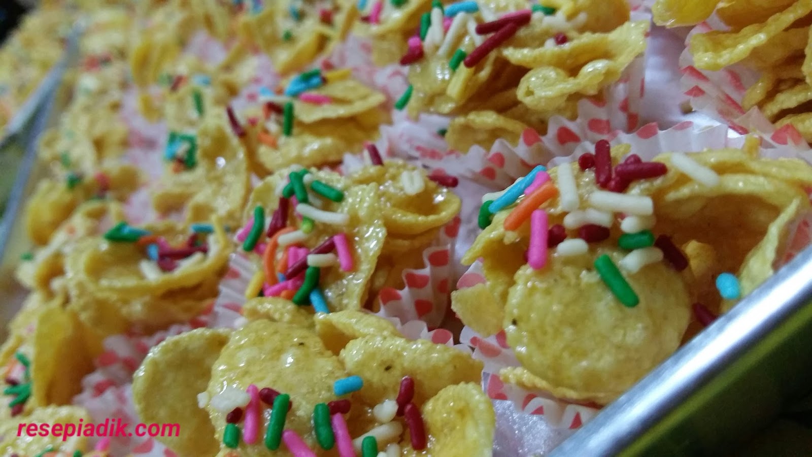 Resepi Cornflakes Madu - Resepi Adik