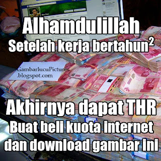 Gambar2 DP BBM "Meme THR" paling Lucu Terbaru 2016