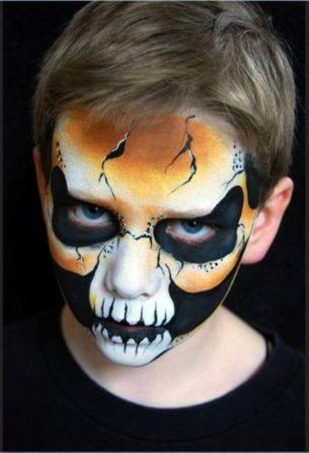 Halloween Face Painting Pictures