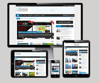 Sevida - Responsive Magazine Blogger Template