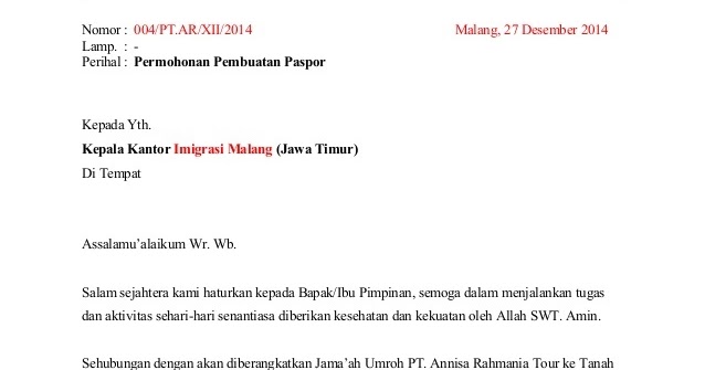 INFORMASI CARA MEMBUAT PASPOR DAN ALAMAT KANTOR IMIGRASI 