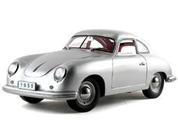 Porsche Diecast Signature Models No. 38206 1950 Porsche 356 Coupe Silver