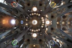 Transept of Sagrada Familia Basilica