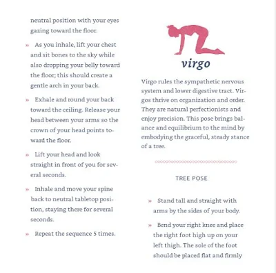 VIRGO yoga pose info