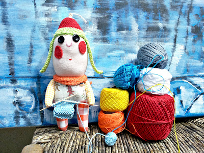 tricot poupee doll knitting