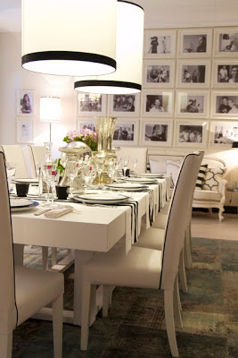 Round-up of beautiful dining rooms from Label Me Organized