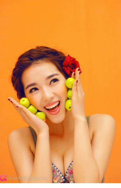 2 Orange color of sexy-Very cute asian girl - girlcute4u.blogspot.com