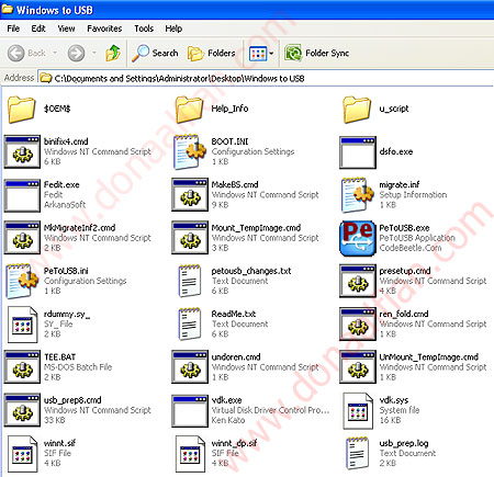 Cara Install Windows XP dengan Flashdisk