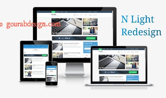 n light redesign blogger template