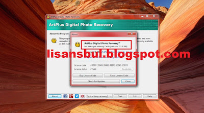 ArtPlus Digital Photo Recovery 7.2 key