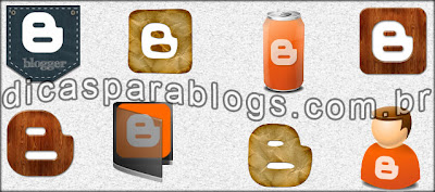 icones do blog - blogger