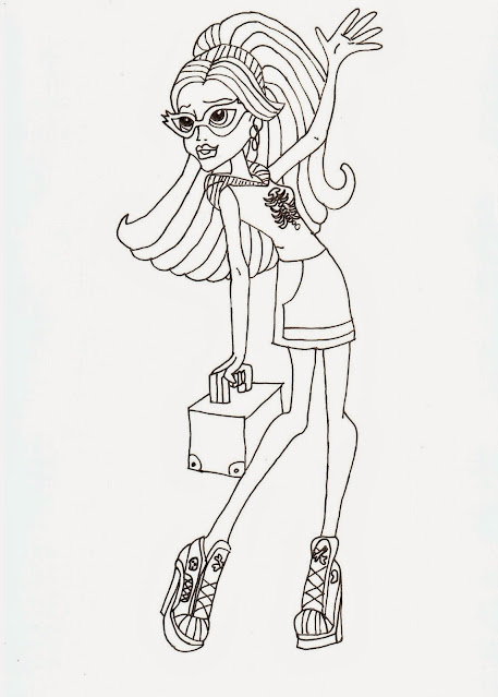 Monster High coloring pages coloring.filminspector.com