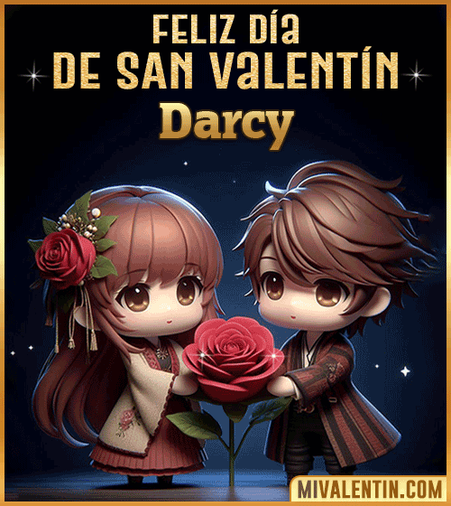 Imagen Gif feliz día de San Valentin Darcy