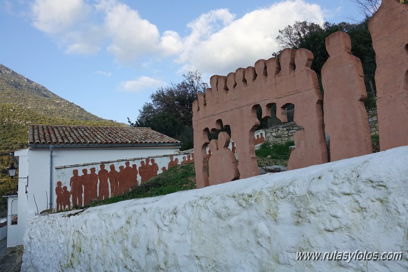 Benamahoma - Cruz de la Atalaya - Torre Musulmana - El Descansadero - Molino del Susto