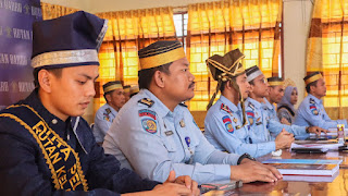 TPI Inspektorat Wilayah I Lakukan Evaluasi dan Verifikasi Lapangan Pembangunan ZI di Rutan Kelas IIB Barru