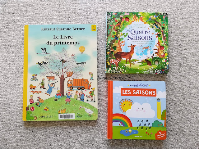 || Sélection de livres sur le printemps - Le livre du printemps - Les Quatre Saisons - Mon anim'agier Les saisons