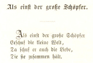 Mathilde Wesendonck: Als einst der große Schöpfer. 1862