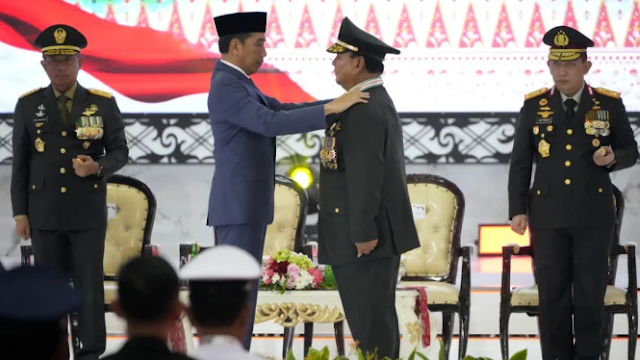 Jokowi Beri Prabowo Bintang 4, Apa Sebutan untuk Pangkat TNI Bintang Satu hingga Lima?