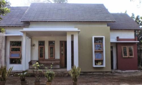  Desain  Rumah  Minimalis 1  Lantai  Type  120  Gambar Foto 