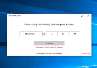 PowerOff Timer