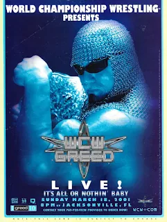 WCW Greed - Event poster