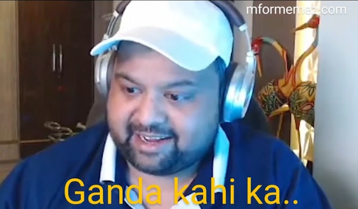 8bit goldy - Ganda kahi ka meme template video download