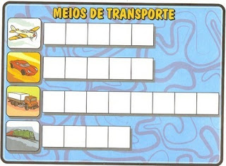 Bingo meios de transportes