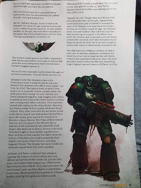 Dark Angels WD leaks