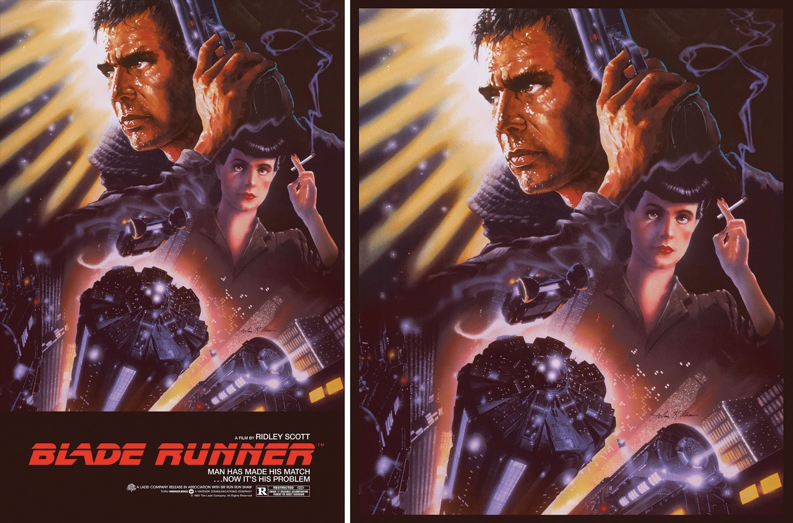 The Blot Says Blade Runner Movie Poster Screen Print By John Alvin X Justin Ishmael X Bottleneck Gallery The Blot Says Blade Runner Movie Poster Screen Print By John Alvin X Justin Ishmael X Bottleneck Gallery