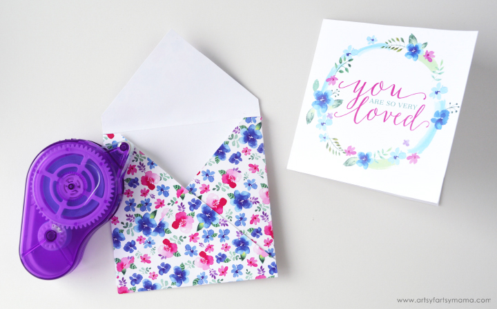 Free Printable "You Are Loved" Card Set