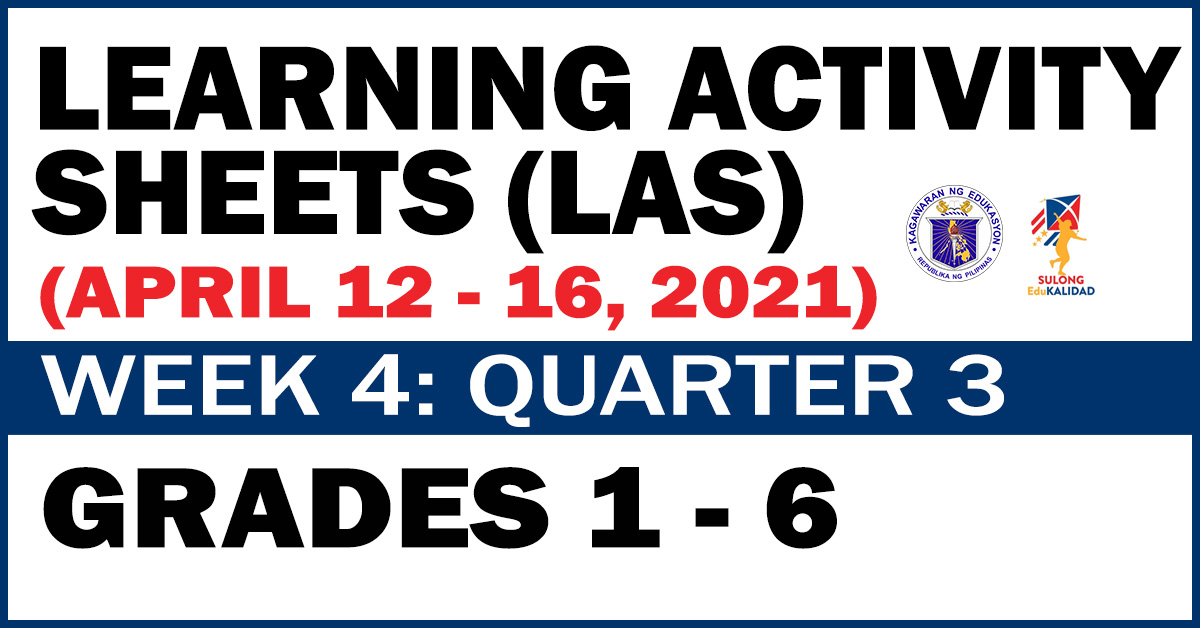 Learning Activity Sheets Las Week 4 Quarter 3 Guro Tayo